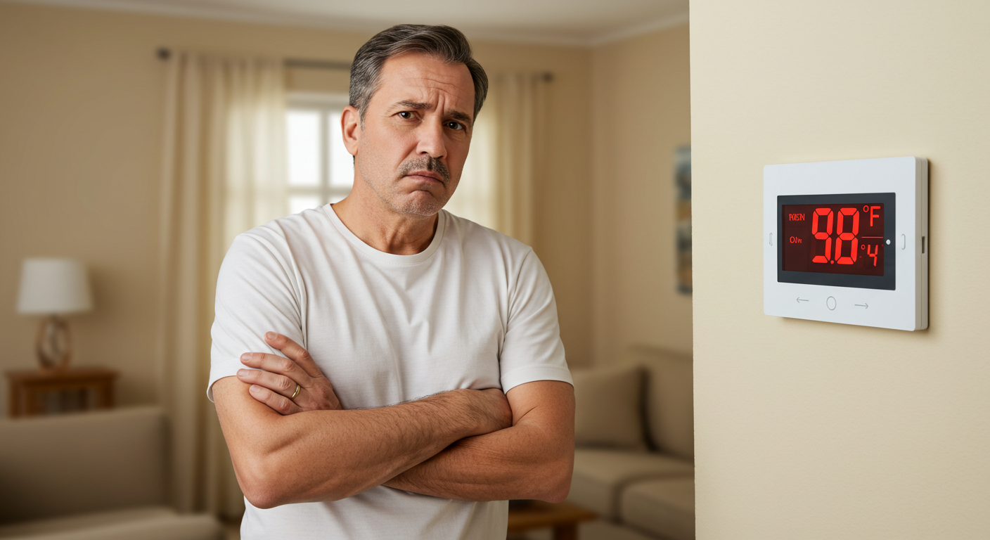Mad home owner with a broken AC Mad home owner with a broken AC