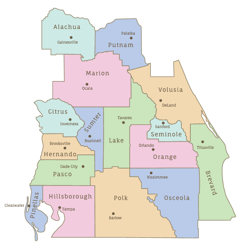 Our Place Air And Home Repair Service Map Our Place Air And Home Repair Service Map